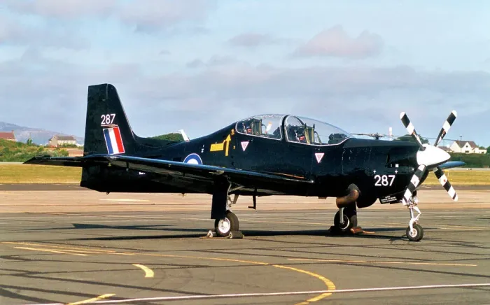 Framed Print : Short Tucano T. 1 ZF287 Framed Print : Short Tucano T. 1 ZF287