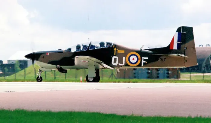 Framed Print : Short Tucano T. 1 ZF317 Framed Print : Short Tucano T. 1 ZF317