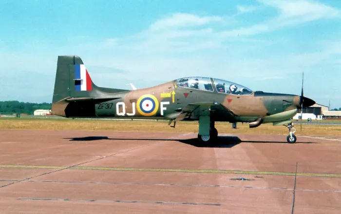 Framed Print : Short Tucano T. 1 ZF317 Framed Print : Short Tucano T. 1 ZF317