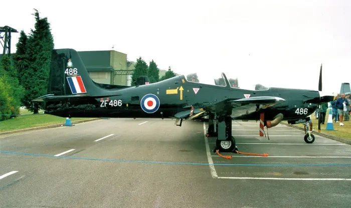 Framed Print : Short Tucano T. 1 ZF486 Framed Print : Short Tucano T. 1 ZF486