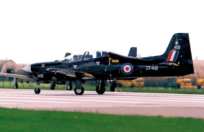 Framed Print : Short Tucano T. 1 ZF491 Framed Print : Short Tucano T. 1 ZF491