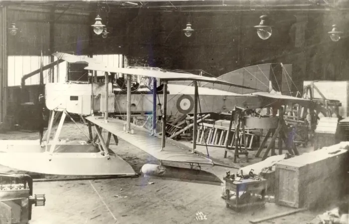 Framed Print : Short Type 184 Seaplane Framed Print : Short Type 184 Seaplane