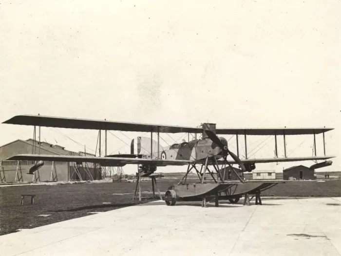 Framed Print : Short Type 184 Seaplane, 8052 Framed Print : Short Type 184 Seaplane, 8052