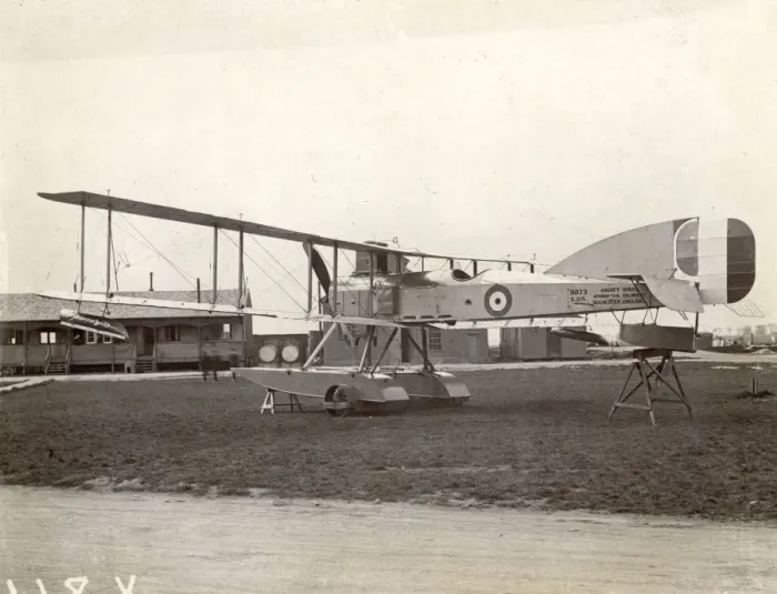 Framed Print : Short Type 184 Seaplane, 8073 Framed Print : Short Type 184 Seaplane, 8073