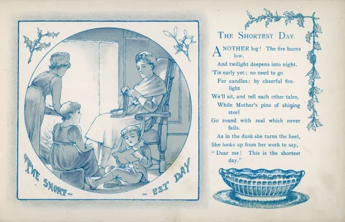 Framed Print : Shortest Day 1886 Framed Print : Shortest Day 1886