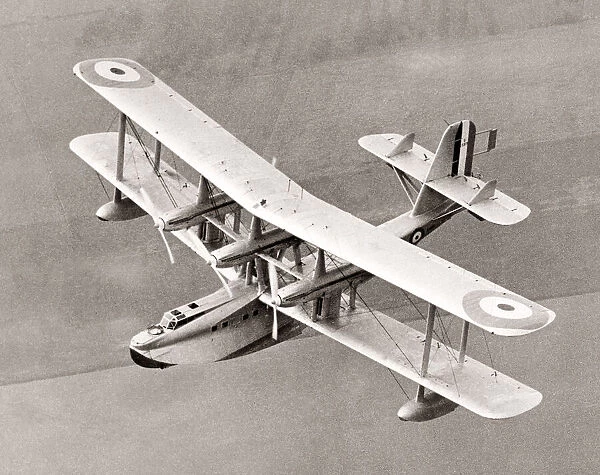 Shorts Sarafand 6 engined flying boat, 1933