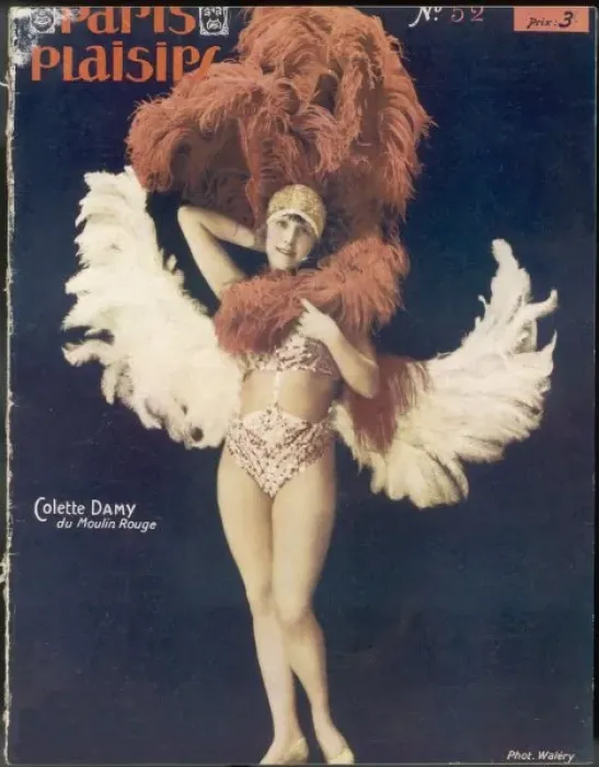 Framed Print : Showgirl & Feathers 1926 Framed Print : Showgirl & Feathers 1926