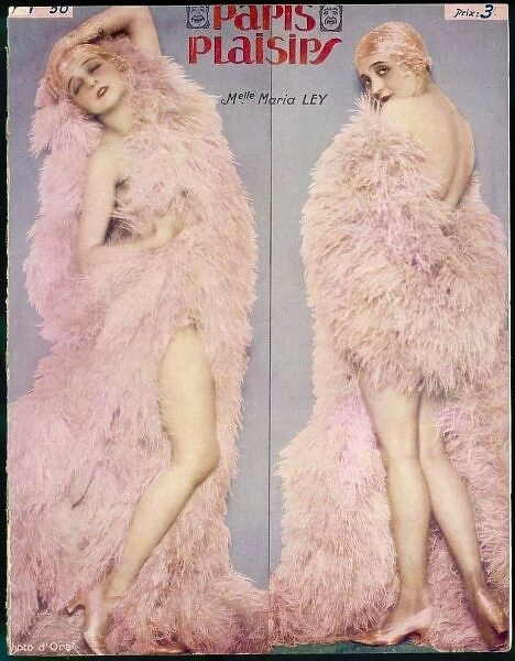 Showgirl Maria Ley 1926