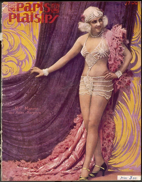 Showgirl Maryse F. Berger