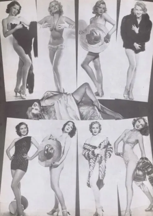 Framed Print : Showgirls in Billy Roses show Lets Play Fair Framed Print : Showgirls in Billy Roses show Lets Play Fair