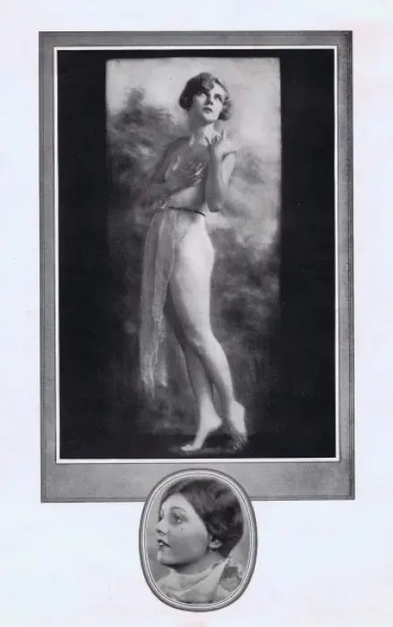 Framed Print : One of the showgirls in A Night in Spain, New York, 1927 Framed Print : One of the showgirls in A Night in Spain, New York, 1927