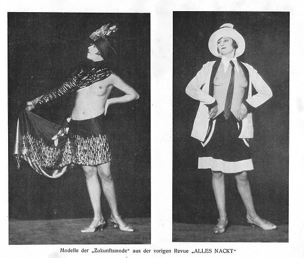 Showgirls in the scene Models of Future Fashions from James Klein