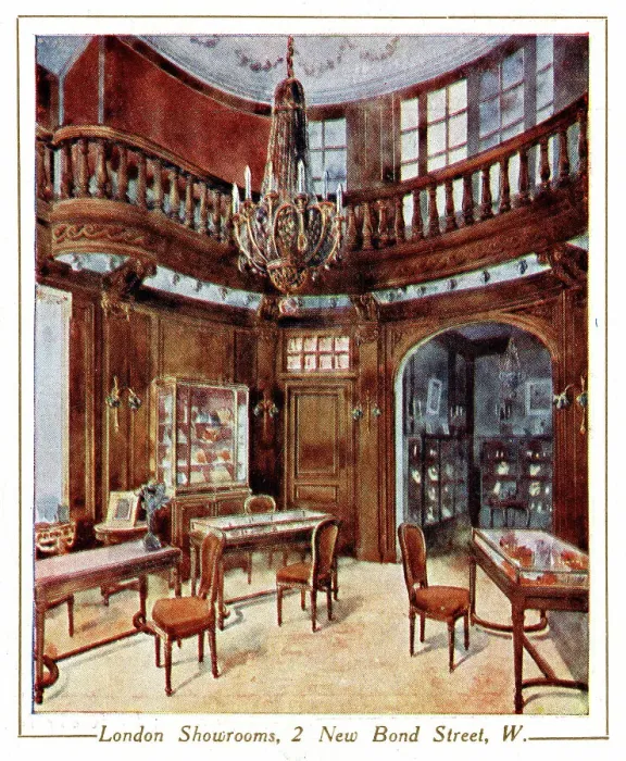 Framed Print : Showrooms, Lacloche Freres, Jewellers, London Framed Print : Showrooms, Lacloche Freres, Jewellers, London