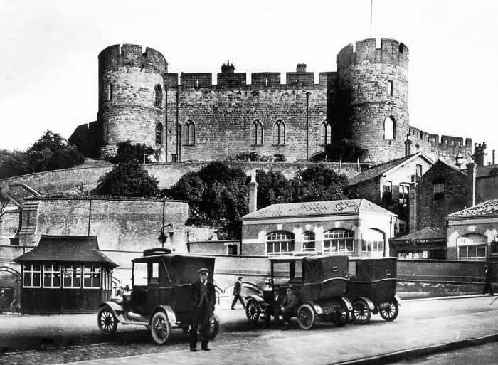 Framed Print : Shrewsbury The Castle early 1900s Framed Print : Shrewsbury The Castle early 1900s