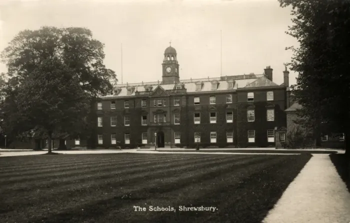 Framed Print : Shrewsbury Schools c. 1931WHS Derwent Series Framed Print : Shrewsbury Schools c. 1931WHS Derwent Series