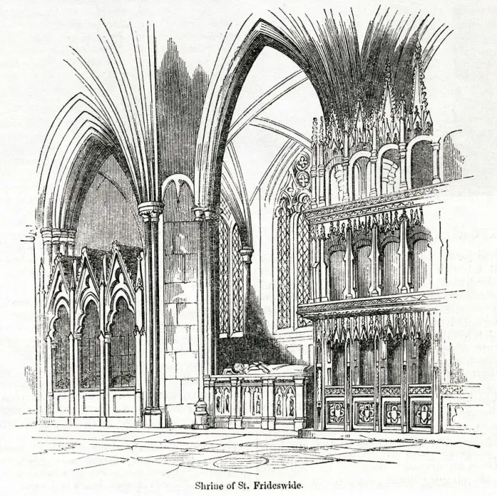 Framed Print : Shrine of St Frideswide, Christ Church Cathedral, Oxford Framed Print : Shrine of St Frideswide, Christ Church Cathedral, Oxford