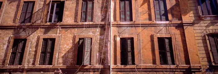 Framed Print : Shutters - Rome - Italy Framed Print : Shutters - Rome - Italy