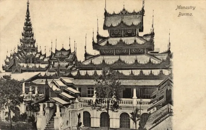 Framed Print : Shwe Inbin Monastery, Mandalay, Myanmar Framed Print : Shwe Inbin Monastery, Mandalay, Myanmar