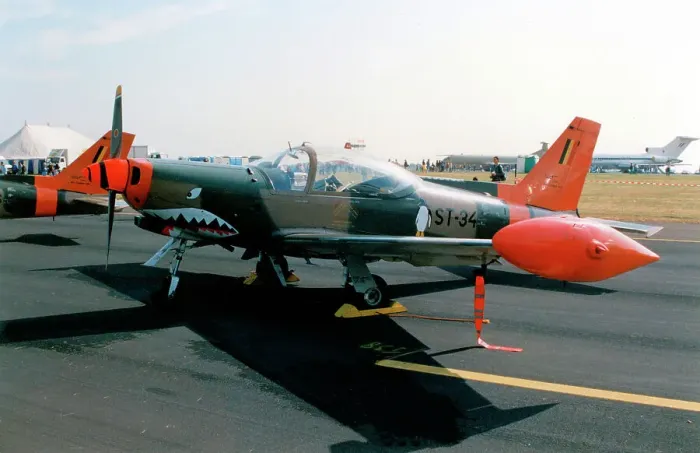 Framed Print : SIAI-Marchetti SF. 260MB ST-34 Framed Print : SIAI-Marchetti SF. 260MB ST-34