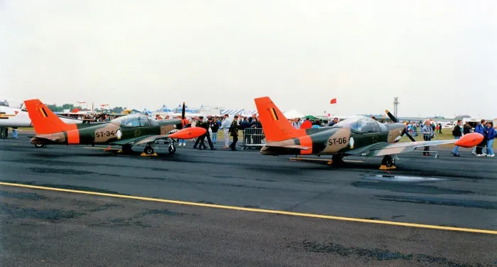 Framed Print : SIAI-Marchetti SF. 260MB ST-34 and ST-06 Framed Print : SIAI-Marchetti SF. 260MB ST-34 and ST-06
