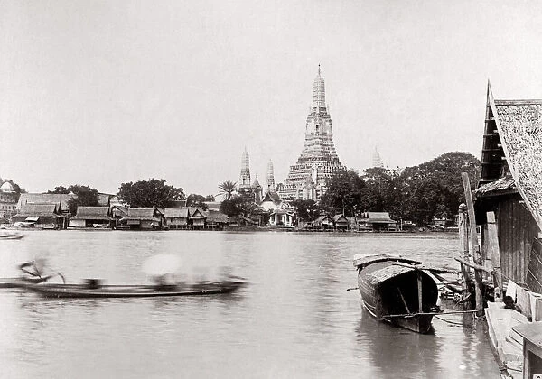 Siam Thailand Bangkok ? temple pagoda