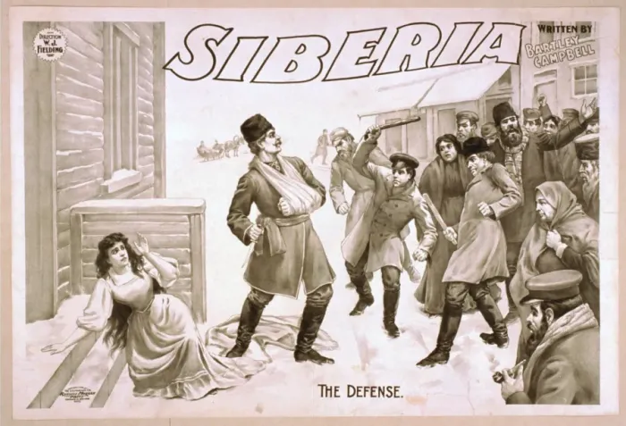 Framed Print : Siberia written by Bartley Campbell Framed Print : Siberia written by Bartley Campbell