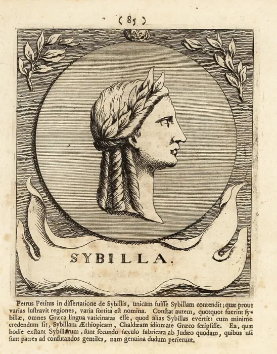 Framed Print : A Sibyl, female prophet or oracle of Ancient Greece Framed Print : A Sibyl, female prophet or oracle of Ancient Greece