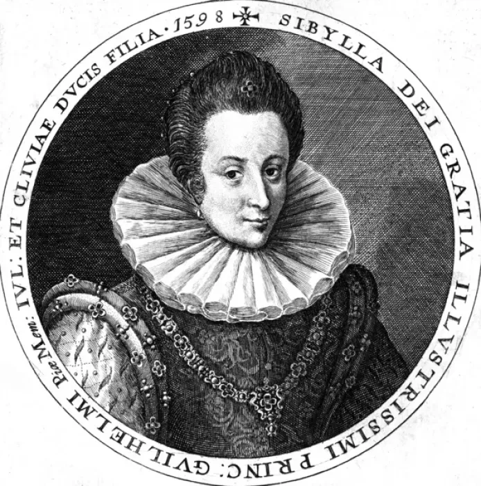 Framed Print : Sibylla Julich Cleves Framed Print : Sibylla Julich Cleves