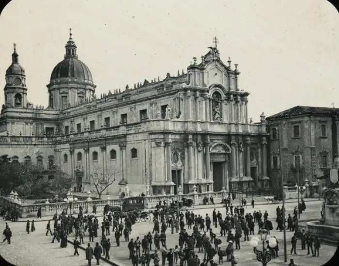 Framed Print : Sicily - Catania Cathedral Framed Print : Sicily - Catania Cathedral