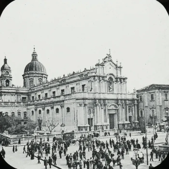 Framed Print : Sicily - Catania Cathedral