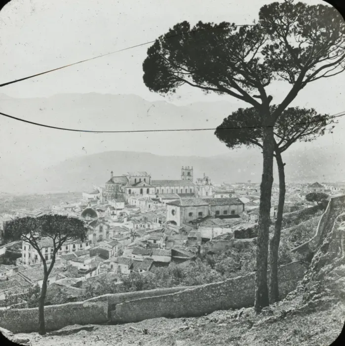 Framed Print : Sicily - Monreale towards Palermo Framed Print : Sicily - Monreale towards Palermo