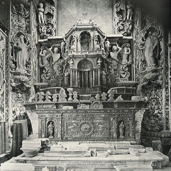Sicily - Palermo Cathedral Altar