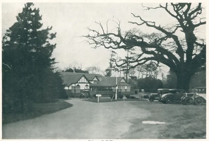 Framed Print : Sidcup Golf House Framed Print : Sidcup Golf House