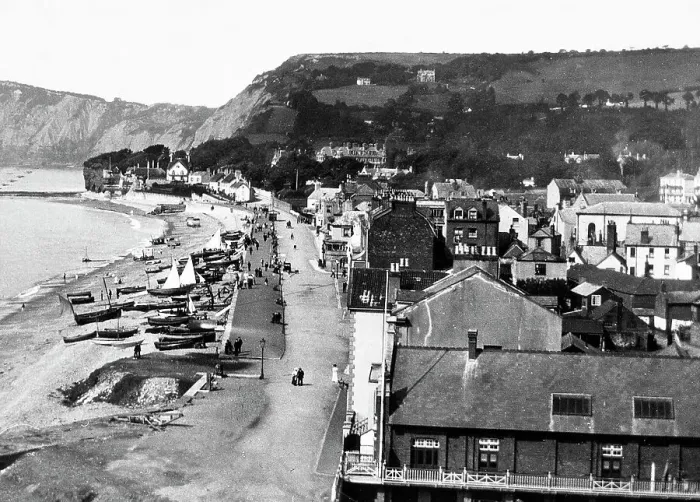 Framed Print : Sidmouth Devon Victorian period Framed Print : Sidmouth Devon Victorian period