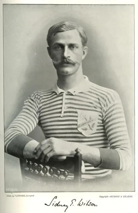 Framed Print : Sidney E Wilson, Liverpool and Lancashire Rugby player Framed Print : Sidney E Wilson, Liverpool and Lancashire Rugby player