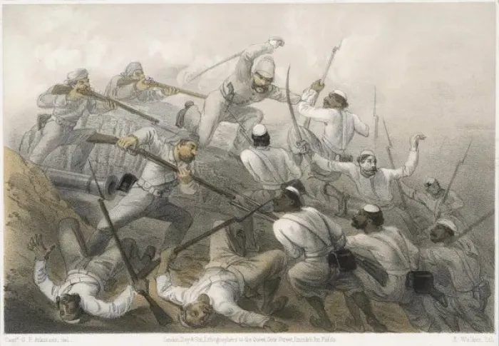 Framed Print : Siege of Delhi Framed Print : Siege of Delhi