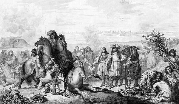 Siege of Douai 1667. SIEGE OF DOUAI Louis XIV takes part in the campaign