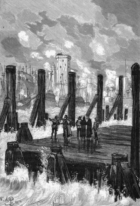 Framed Print : Siege of La Rochelle, 1628 Framed Print : Siege of La Rochelle, 1628