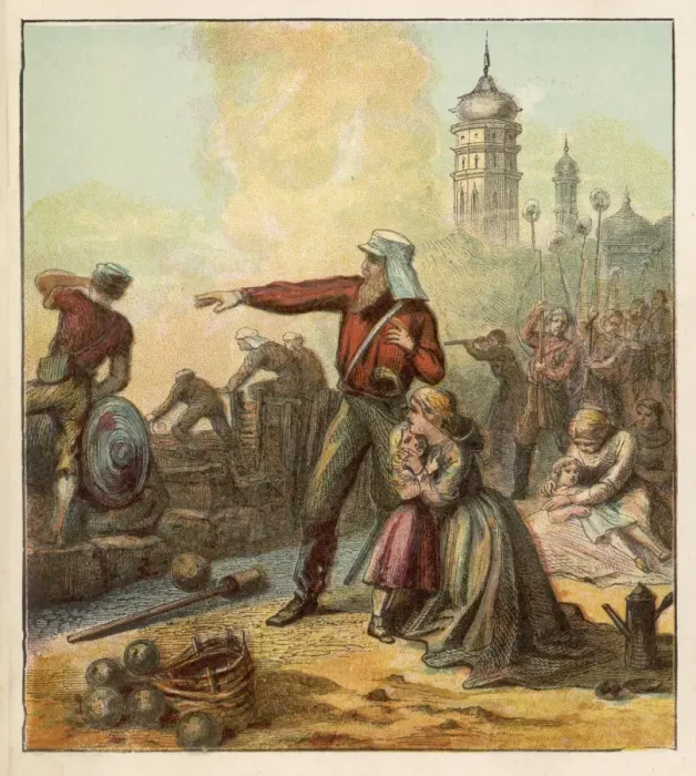 Framed Print : Siege of Lucknow Framed Print : Siege of Lucknow