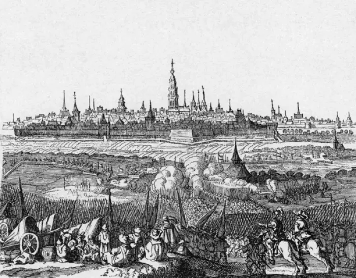 Framed Print : Siege of Mstricht Framed Print : Siege of Mstricht