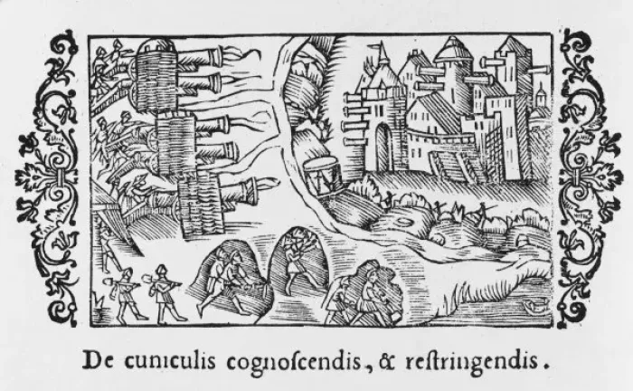 Framed Print : Siege (Olaus Magnus) Framed Print : Siege (Olaus Magnus)