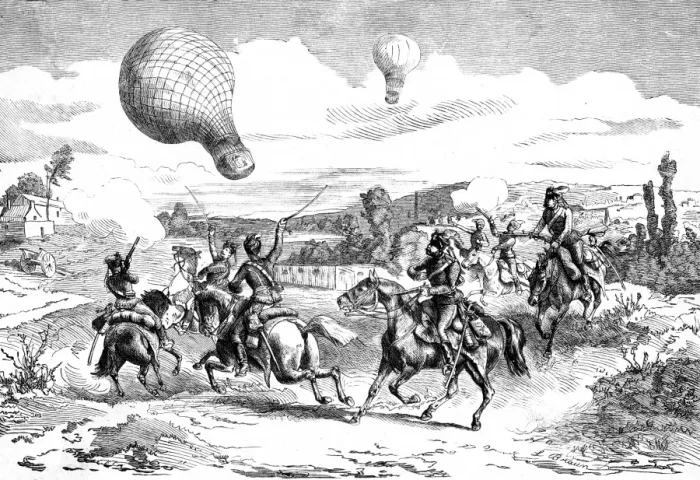 Framed Print : Siege of Paris -Balloons Framed Print : Siege of Paris -Balloons