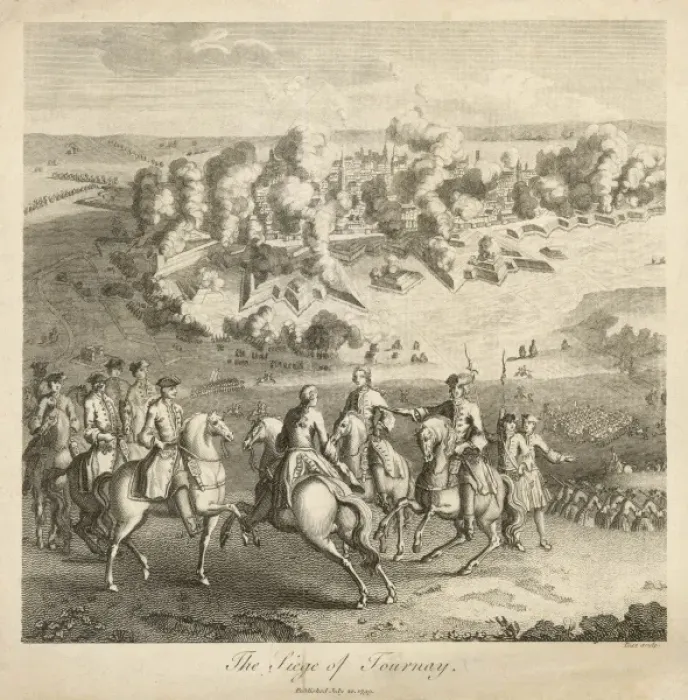 Framed Print : Siege of Tournai Framed Print : Siege of Tournai