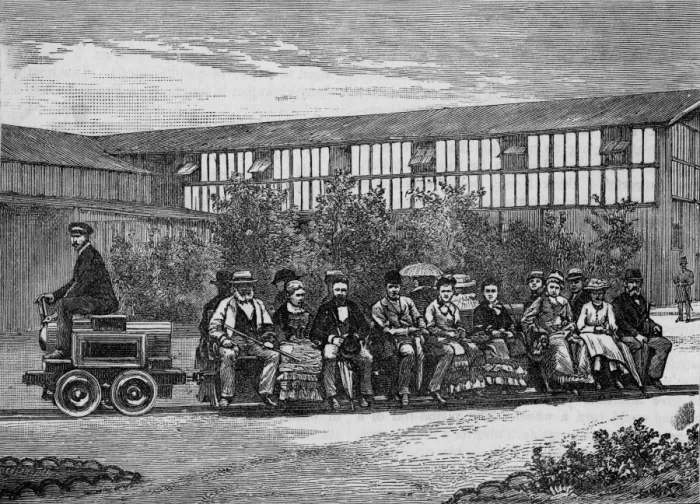 Framed Print : SIEMENs RAILWAY 1879 Framed Print : SIEMENs RAILWAY 1879
