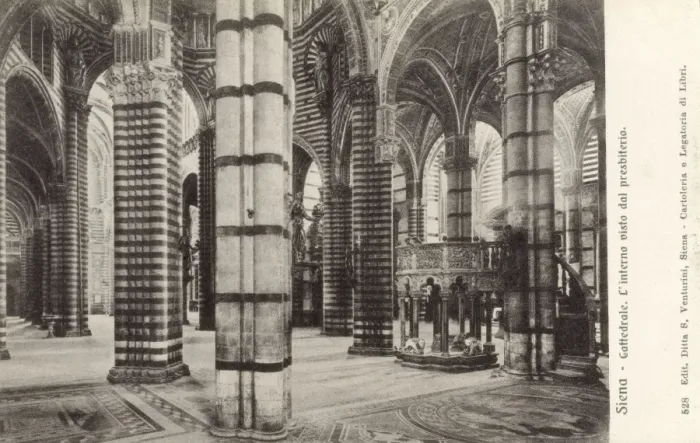 Framed Print : Siena Cathedral, Italy - Interior Framed Print : Siena Cathedral, Italy - Interior