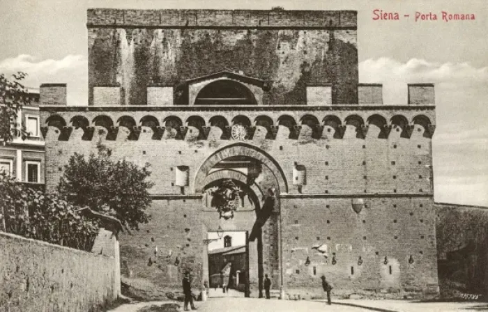 Framed Print : Siena, Italy - Roman Gate Framed Print : Siena, Italy - Roman Gate