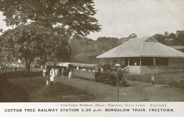 Sierra Leone - Freetown - Cotton Tree Railway Station