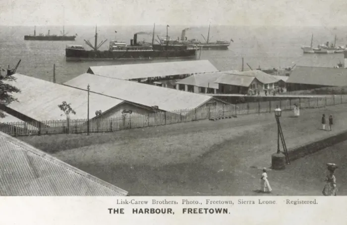 Framed Print : Sierra Leone - Freetown - The Harbour Framed Print : Sierra Leone - Freetown - The Harbour