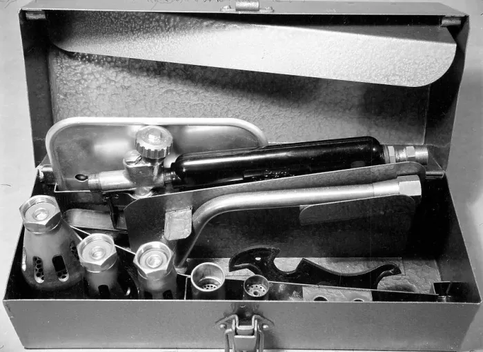 Framed Print : Sievert gas blow torch kit Framed Print : Sievert gas blow torch kit