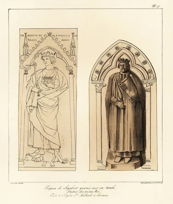 Framed Print : Sigebert I (c. 535-575), Frankish king of Austrasia Framed Print : Sigebert I (c. 535-575), Frankish king of Austrasia